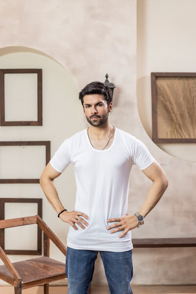 Classic White Innerwear Tee