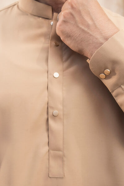 Carmel Brown Kameez Shalwar