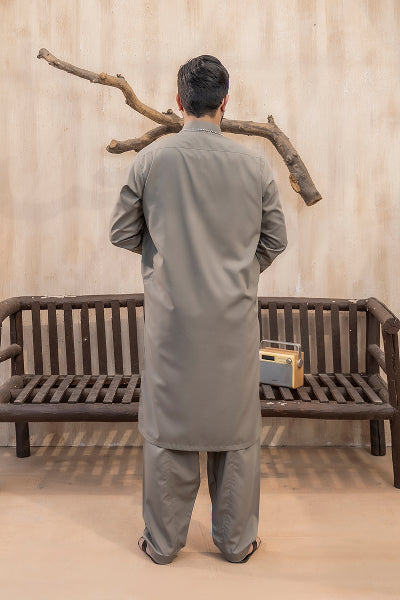 Sage grey Kameez Shalwar