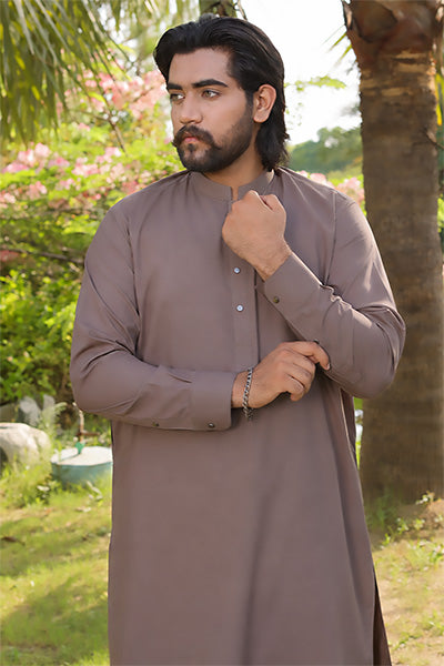 light Brown Kameez Shalwar
