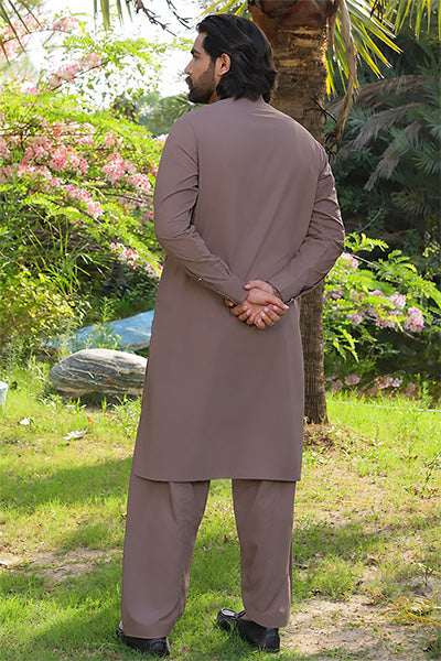 light Brown Kameez Shalwar