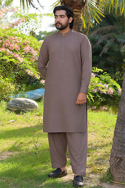 light Brown Kameez Shalwar