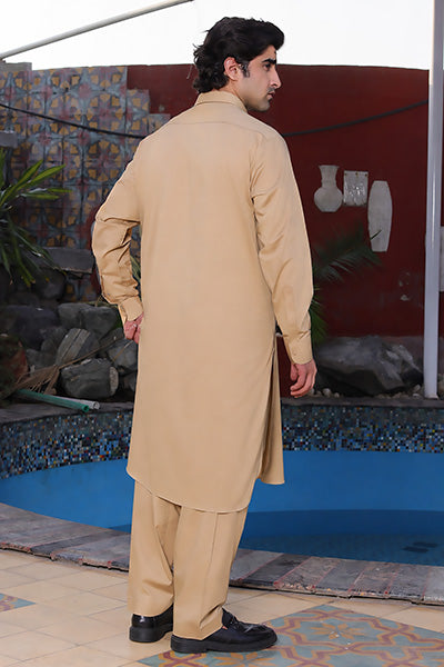 Mustard Gold Kameez Shalwar