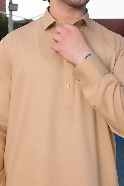 Mustard Gold Kameez Shalwar