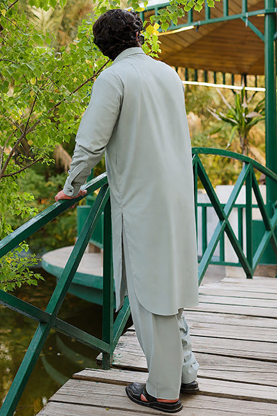 Sea Green Kameez Shalwar